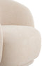 Light & Living Fauteuil Ovito - Crème