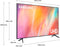 Samsung AU7100 - Ultra HD TV - 75