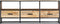 vidaXL - Tv-meubel - 120x30x45 - cm - massief - mangohout