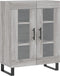 vidaXL - Dressoir - 69,5x34x90 - cm - bewerkt - hout - grijs - sonoma - eikenkleurig