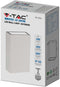 V-TAC VT-844-W-N - LED Wandlamp - 4W 400 Lumen 3000K IP65 Waterdicht Wit
