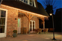 CBD Ijspegel verlichting - 720 x 60cm - 360 LED warm wit - 5m aanloopsnoer transparant