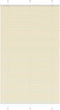 vidaXL - Plissé - rolgordijn - 115x200cm - stofbreedte - 114,4cm - polyester - crème
