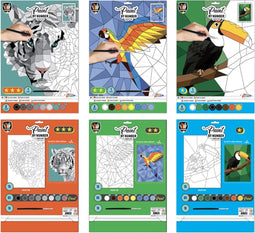 Grafix Schilderen op nummer A3 formaat (1 stuk) assorti