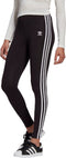 adidas Classics 3-Stripes - Dames Legging - Comfortabel en zacht - Zwart/Wit