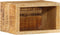 vidaXL - Wandkastje - 40x30x25 - cm - Massief - Hout - Ruw - Mango