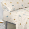 Onderlaken HappyFriday Animals Multicolour 105 x 200 x 32 cm