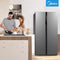 Midea MERS530FGE02 Amerikaanse Koelkast RVS - 548 Liter