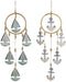 Ophangdecoratie Home ESPRIT Blauw Natuurlijk Mediterrane 25 x 2 x 60 cm (2 Stuks)