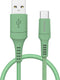 imoshion Kabel - USB C naar USB A Kabel - 1 meter - USB-C Oplader Kabel - Geschikt voor o.a. Apple iPhone 15/16 en Samsung - Groen