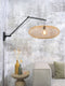 GOOD&MOJO Wandlamp Cango - Bamboe Zwart/Naturel - 105x60x60cm - Binnen Scandinavisch,Bohemian