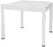 Expandable table Thais 80 x 80 x 74 cm Aluminium
