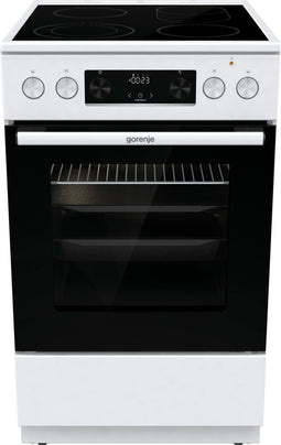 GORENJE GECS5C71WPEOT - Keramisch Fornuis - 11 soorten verwarming - Kleur wit