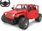 Rastar Rc Jeep Wrangler Jl 1:14 Jongens 2,4 Ghz Rood