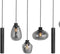 Steinhauer Reflexion 3796ZW - Hanglamp - Hoogteinstelbaar - Zwart