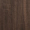 vidaXL - Boekenkast - 40x35x76 - cm - bewerkt - hout - bruin - eikenkleur