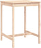 vidaXL Tuintafel 82,5x82,5x110 cm massief grenenhout
