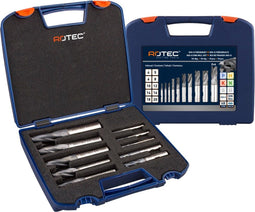 Rotec HSS-E ruwfrezenset '615C', DIN 844, 10-dlg, ø4-20