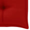 vidaXL - Tuinbankkussen - 100x50x7 - cm - oxford - stof - rood