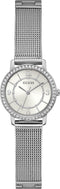 Guess GW0534L1 - Polshorloge - Staal Quartz Zirkonia - Zilverkleurig