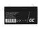 Green Cell AGM13 - Accu 6V 1.3Ah - Lood-zuur - Zwart
