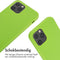 imoshion Hoesje Geschikt voor iPhone 12 Pro / 12 Hoesje Met Koord - imoshion Siliconen hoesje met koord - Groen