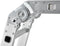 Hosel Multifunctionele vouwladder 4 in 1 - 3.6M - Aluminium - Zilver zwart