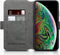 Qubits slim wallet hoes Geschikt voor iPhone XS Max zwart