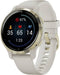 Garmin Venu 2S - GPS Smartwatch - Gezondheidsmonitoring en muziek - Goud (Beige Zwart)