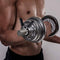 Maak je fitnessroutine compleet met 25mm barbell clips voor een haltersluiting van 25mm
