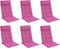 vidaXL - Stoelkussens - 6 - st - hoge - rug - oxford - stof - roze