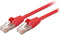 CAT5e SF/UTP Netwerkkabel RJ45 (8/8) Male - RJ45 (8/8) Male 2.00 m Rood