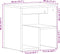 vidaXL - Nachtkastjes - 2 - stuks - Zwart - Eiken - 40x30x40 - cm - Bewerkt - Hout