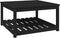 vidaXL Tuintafel 82,5x82,5x45 cm massief grenenhout zwart