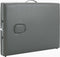 vidaXL - Massagetafel - met - 2 - zones - 186x68 - cm - houten - frame - antraciet