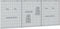vidaXL - Pegboards - - - 3 - Pack - met - 15 - Accessoires, - Grijs, - 50 - x - 60 - cm, - Staal