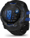Garmin Instinct 3 - Smartwatch - GPS hartslagmeting AMOLED - Zwart (Blauw Zwart)