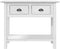 vidaXL - Wandtafel - BODO - 91x35x74 - cm - massief - grenenhout - wit