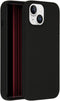 Accezz Liquid Silicone Backcover iPhone 15 - Schokabsorberend - Zwart