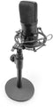 Digitus DA-20300 - USB Spraakmicrofoon - Plug & Play met shockmount en statief