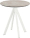 Infinity Terrastafel Wit Frame + Moonstone HPL 70 cm - Essentials 120021370