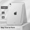 MoKo iPad 10e generatie (2022) - Hoesje - Slim Stand Hard Back Shell - Zilver