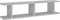 vidaXL - Wandschappen - 2 - st - 90x18x20 - cm - bewerkt - hout - betongrijs