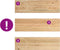 vidaXL - Vensterbanken - 2 - st - onbehandeld - 70x20x2 - cm - massief - eikenhout