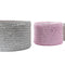 Veelzijdige mand DKD Home Decor Grijs Roze Polypropyleen 27 x 27 x 17 cm 4 Kg 3 Onderdelen (3 Stuks)