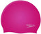 Speedo Plain Moulded Silicone Cap - Badmuts - Ergonomisch 3D design - Roze