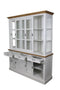 HSM Collection Buffetkast Provence - 180 cm - wit/naturel eiken