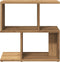 vidaXL - Nachtkastjes - 2 - st - 50x30x51,5 - cm - bewerkt - hout - artisanaal - eiken