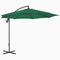 vidaXL - Zweefparasol - met - stalen - paal - 300 - cm - groen