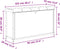 vidaXL - Schoenenbankje - met - klaplade - 102x32x56 - cm - bruin - eikenkleur